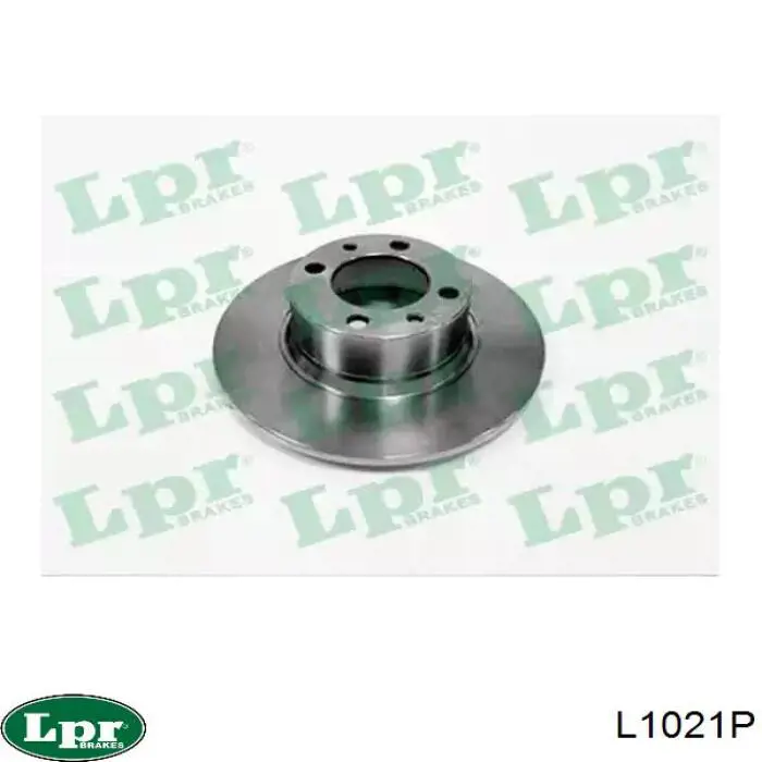 L1021P LPR диск тормозной передний