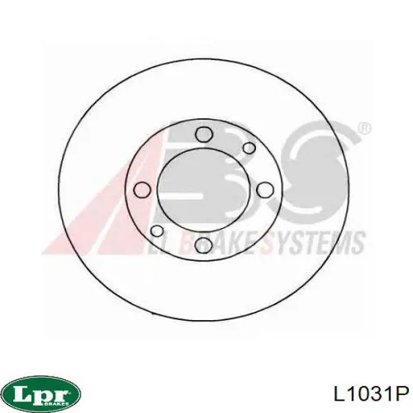 Тормоз дисковый передний LPR L1031P цена, от 19.54 USD