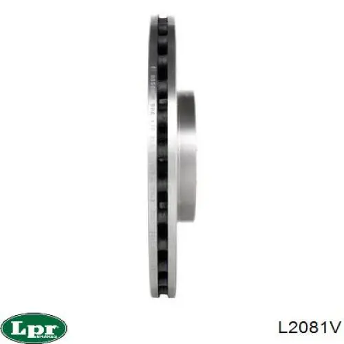 Передние тормозные диски L2081V LPR