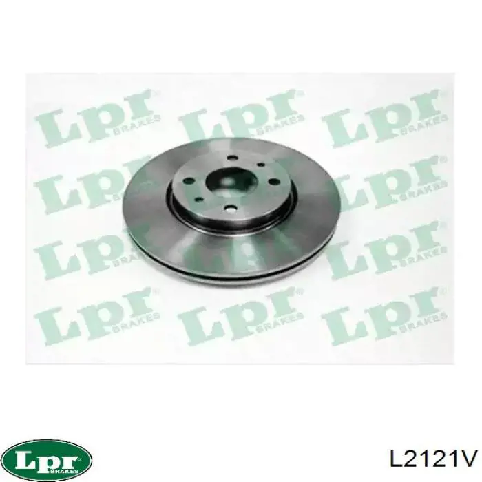 L2121V LPR диск тормозной передний