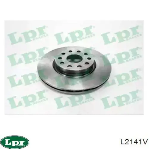 L2141V LPR диск тормозной передний