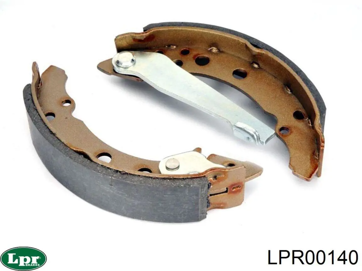 Купить LPR00140 LPR Задние барабанные тормозные колодки