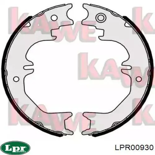 Купить LPR00930 LPR Задние барабанные тормозные колодки
