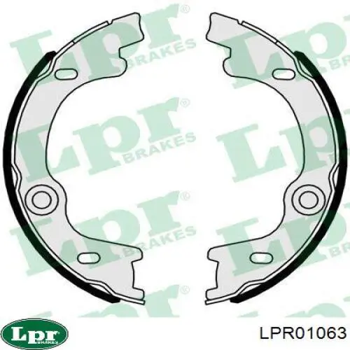 Колодки ручника LPR01063 LPR