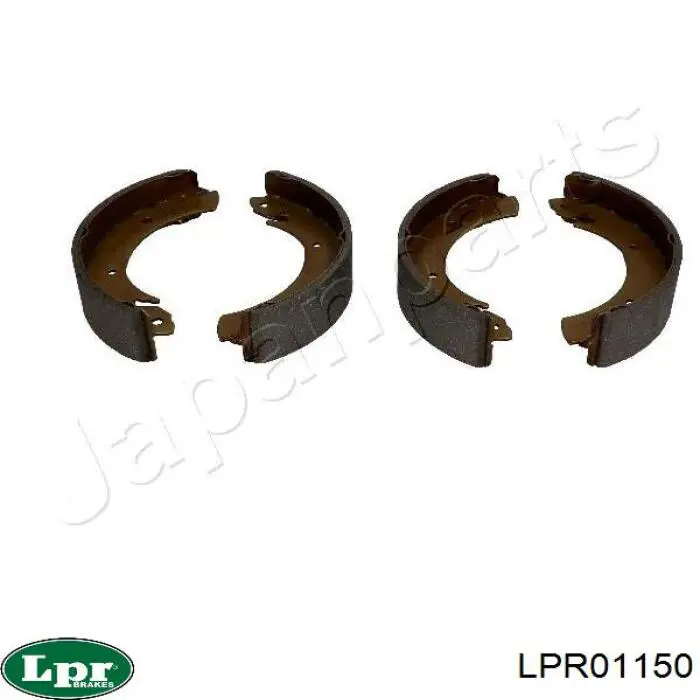 LPR01150 LPR Барабанные тормозные колодки