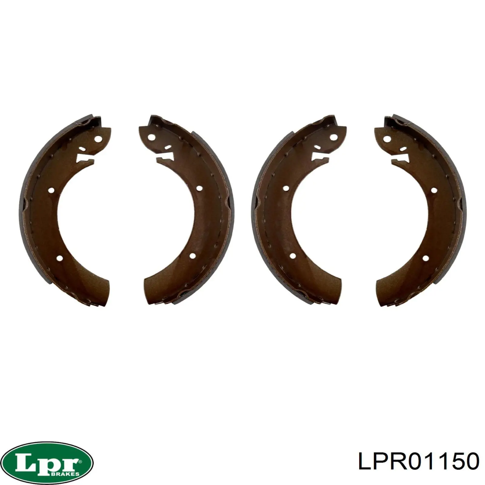 Задние барабанные колодки LPR01150 LPR