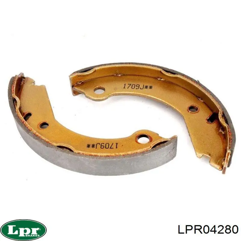 Тормозные колодки стояночного тормоза LPR LPR04280 цена, от 19.19 USD