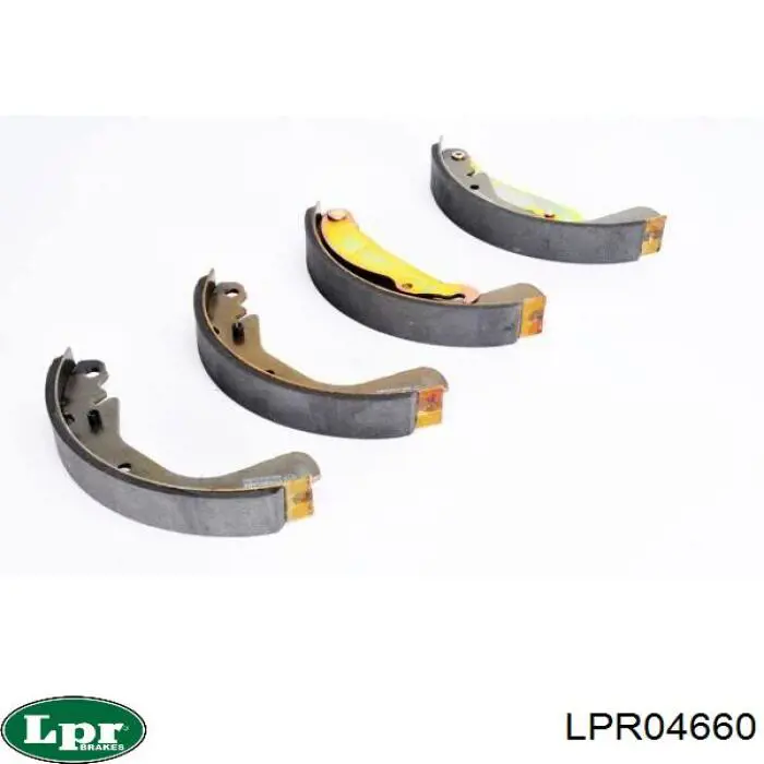 Задние барабанные колодки LPR04660 LPR