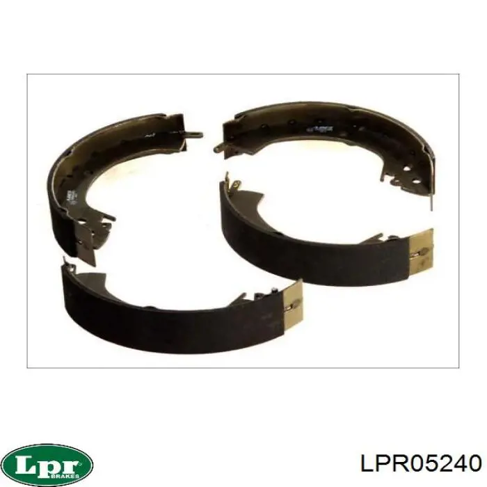 Задние барабанные колодки LPR05240 LPR
