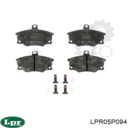 LPR05P094 LPR Колодки передние