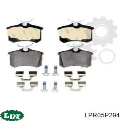 LPR05P294 LPR Колодки тормозные дисковые комплект