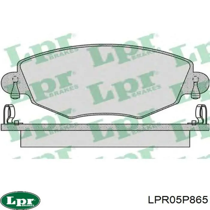 Передние тормозные колодки LPR05P865 LPR