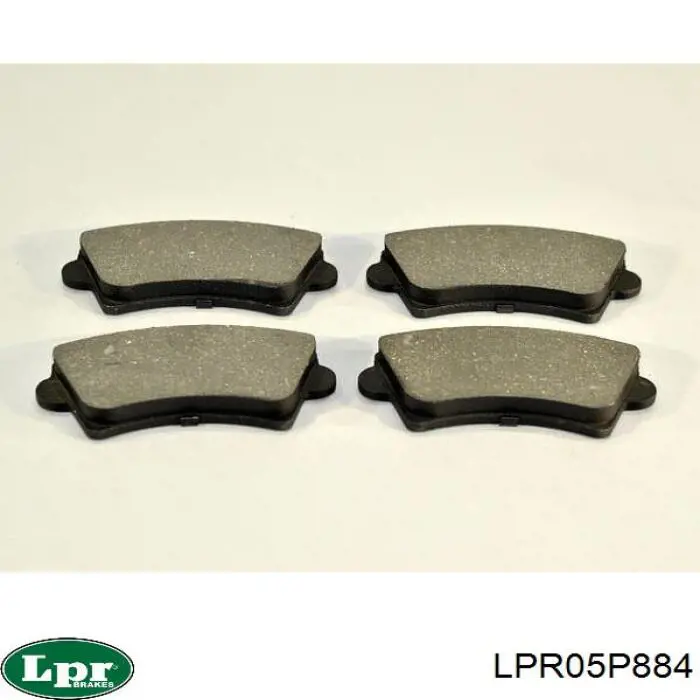 Передние тормозные колодки LPR05P884 LPR