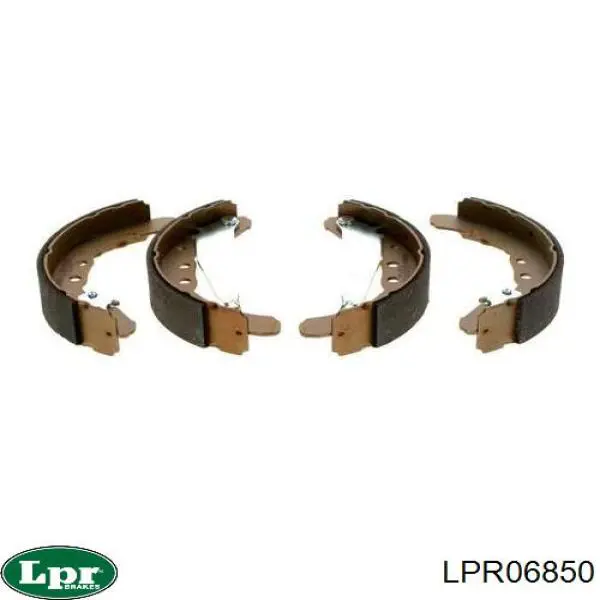 Задние барабанные колодки LPR06850 LPR