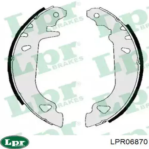 LPR06870 LPR Тормозные колодки ручника