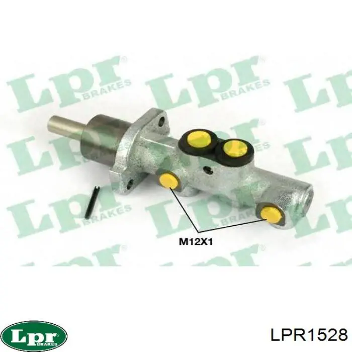 Купить LPR1528 LPR Главный тормозной цилиндр
