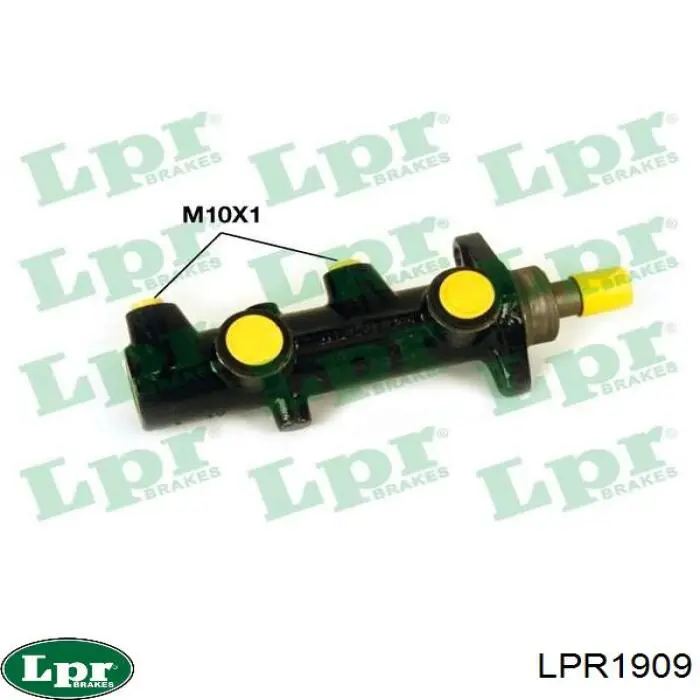 Цилиндр главный тормоза (гидротормозов) LPR LPR1909 цена, от 40.65 USD