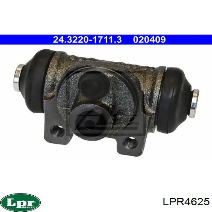 Рабочий тормозной цилиндр LPR LPR4625 цена, от 7.86 USD