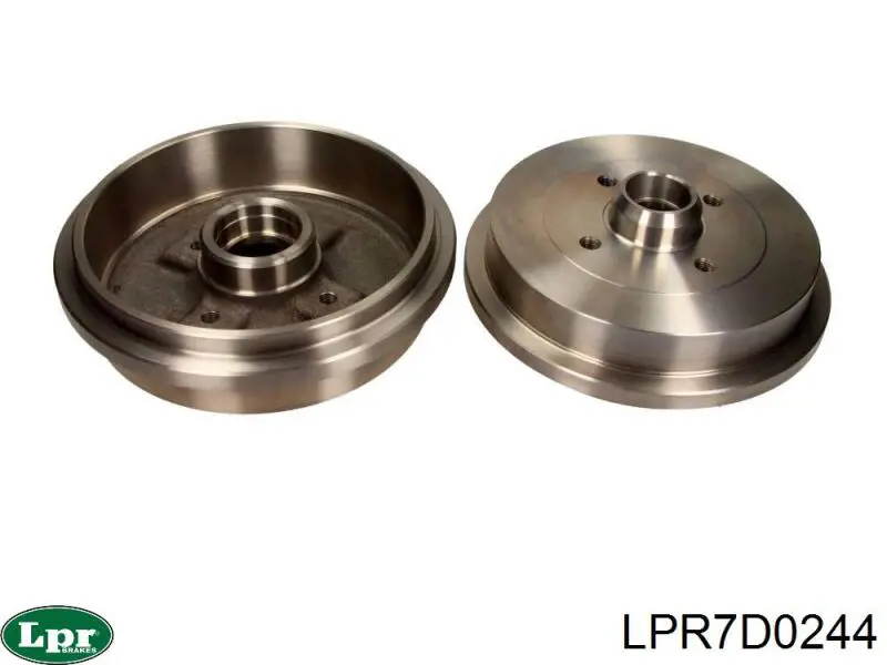 LPR7D0244 LPR Тормозной барабан