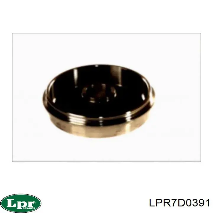 Купить LPR7D0391 LPR Тормозной барабан