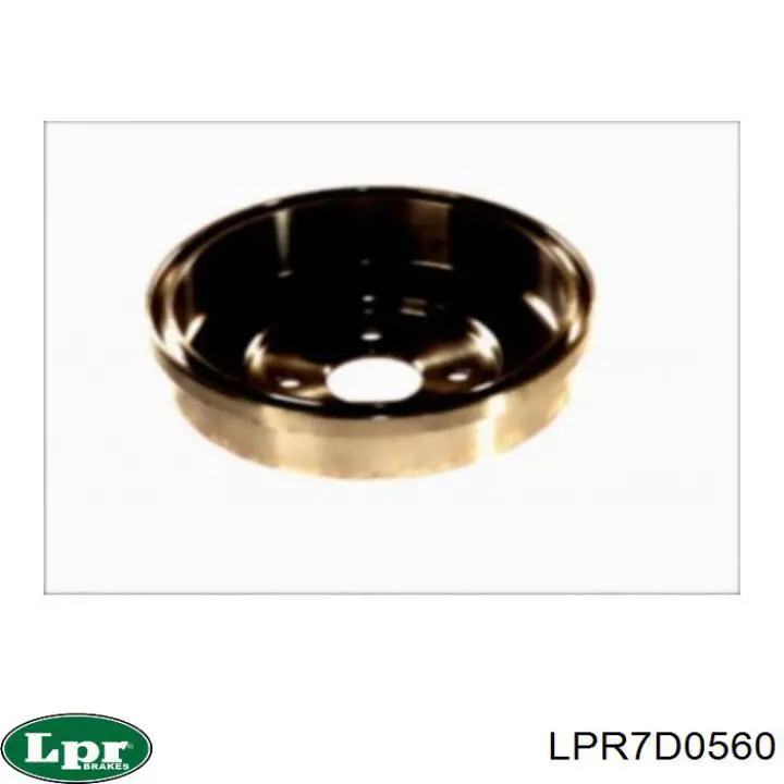 Купить LPR7D0560 LPR Тормозной барабан