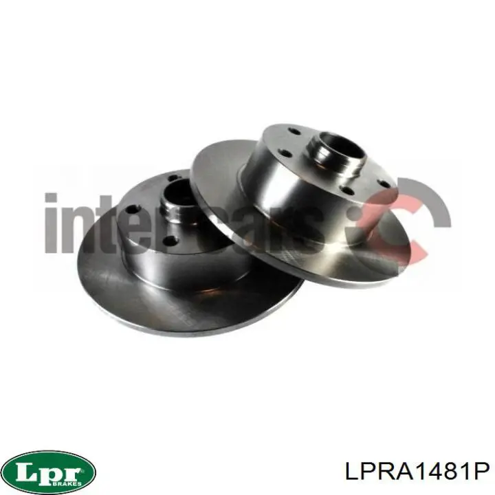 Тормозные диски LPRA1481P LPR