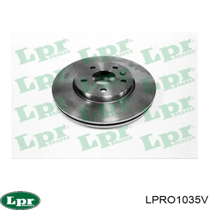 LPRO1035V LPR диск тормозной передний