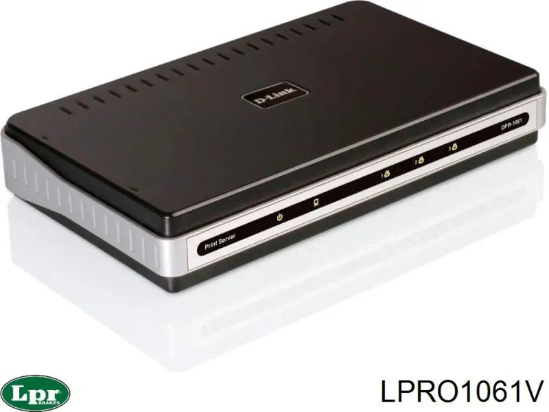 Передние тормозные диски LPRO1061V LPR