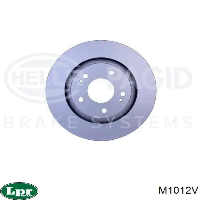 Передний тормозной диск LPR M1012V