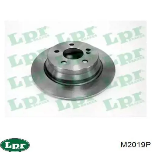 M2019P LPR диск тормозной задний