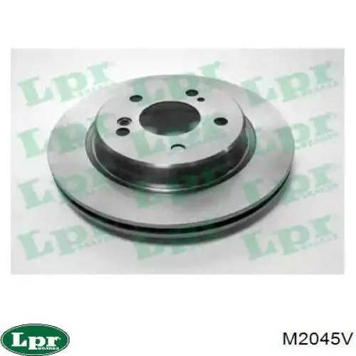 M2045V LPR диск тормозной задний