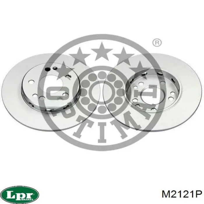 Передний тормозной диск LPR M2121P