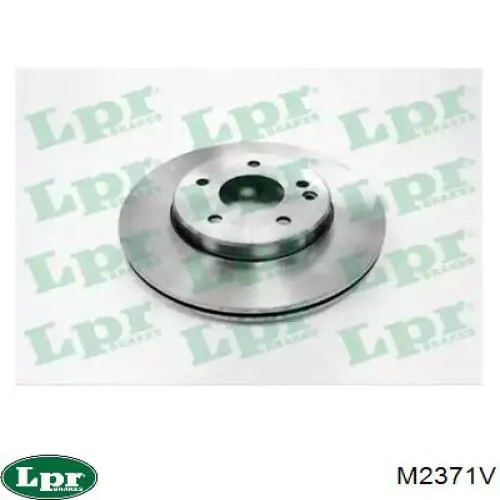 M2371V LPR диск тормозной передний