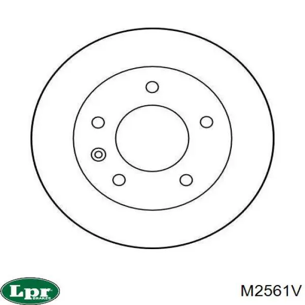 Купить M2561V LPR Ротор тормозной