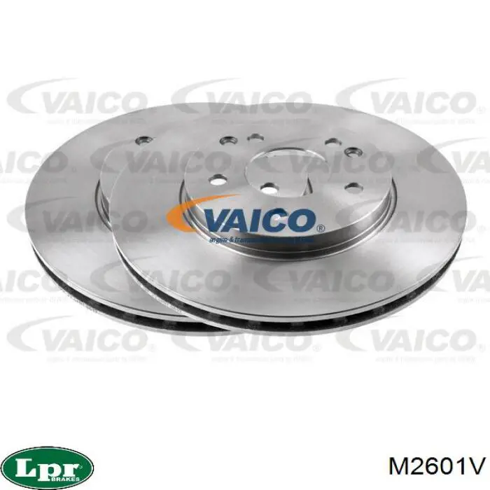 Передние тормозные диски M2601V LPR