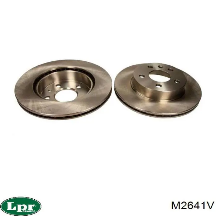 Тормоз дисковый передний LPR M2641V цена, от 29.83 USD