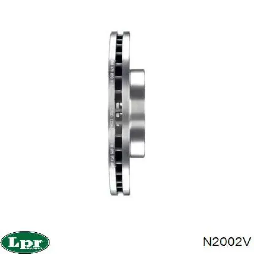 N2002V LPR Диск тормозной передний