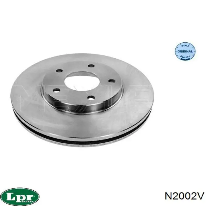 Тормоз дисковый передний LPR N2002V цена, от 39.84 USD