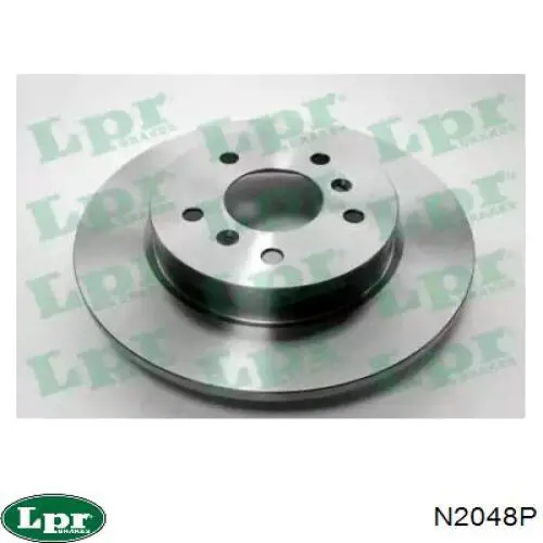 N2048P LPR диск тормозной задний