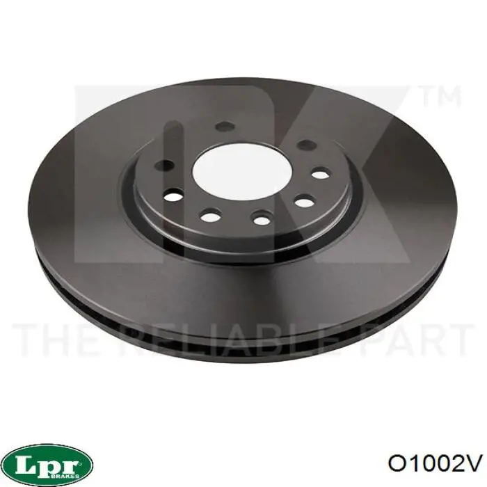 Передний тормозной диск LPR O1002V