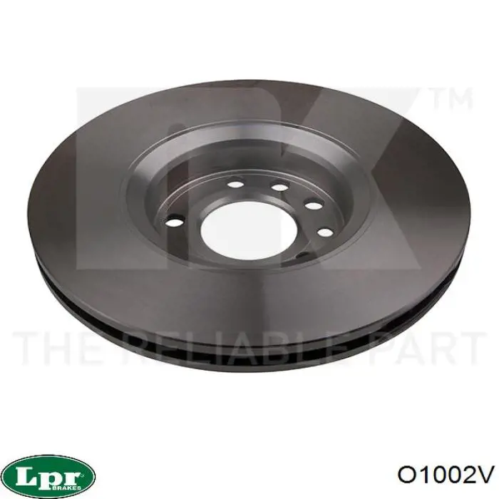 Тормоз дисковый передний LPR O1002V цена, от 45.43 USD