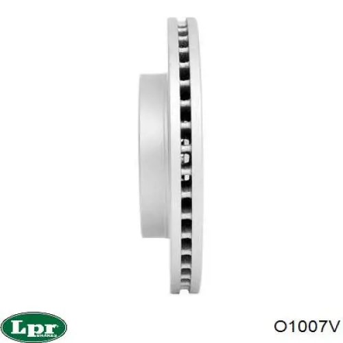 Передний тормозной диск LPR O1007V