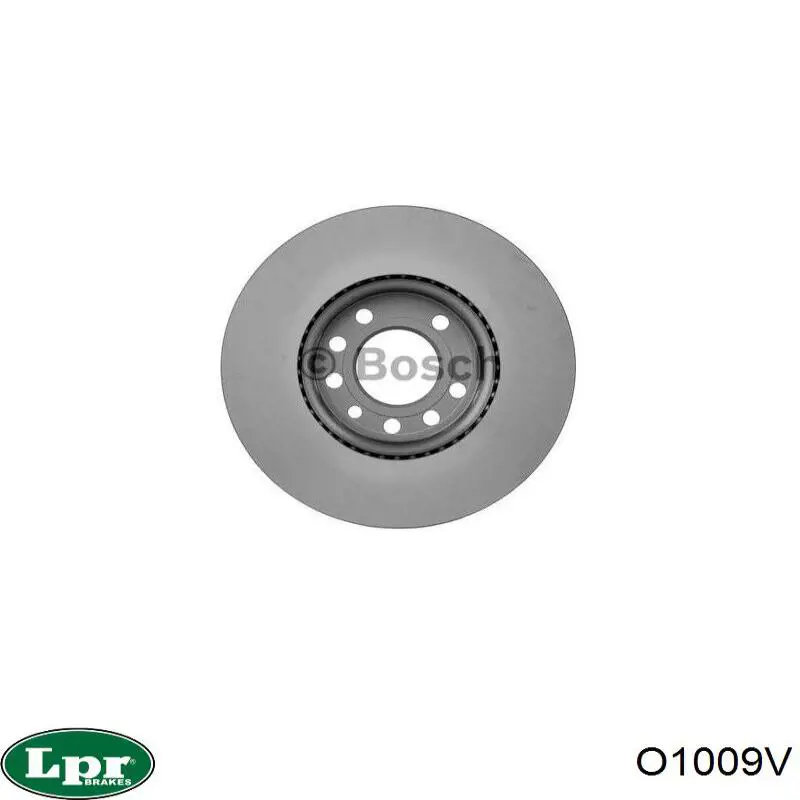 Передний тормозной диск LPR O1009V