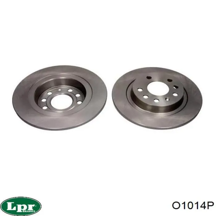 Тормозные диски O1014P LPR