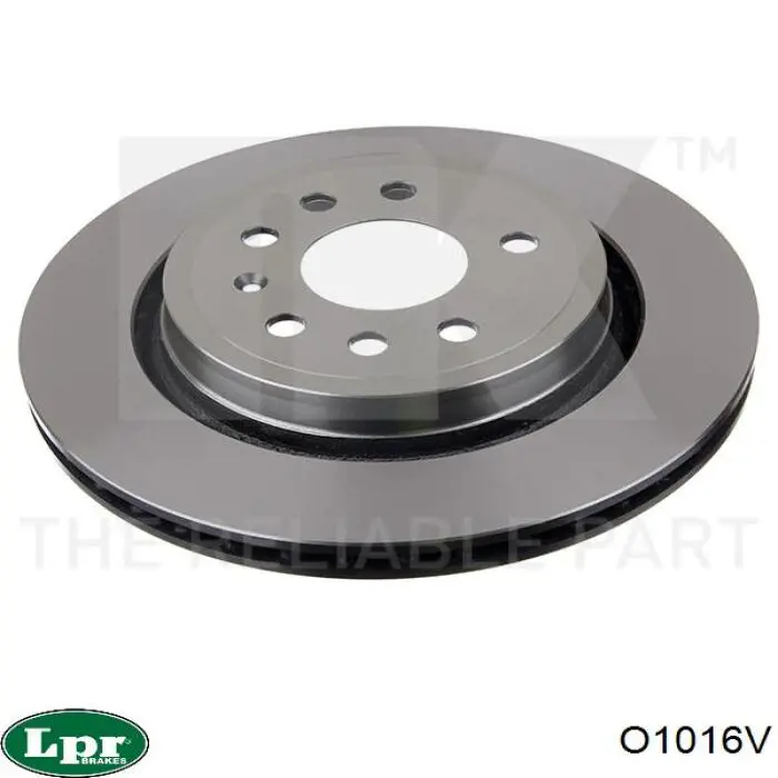 Задний тормозной диск LPR O1016V цена, от 46.12 USD