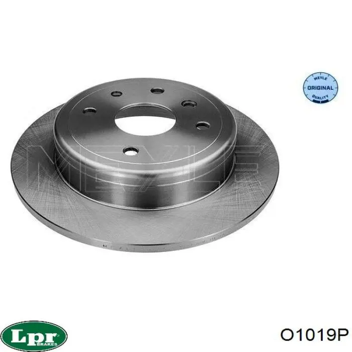 Купить O1019P LPR Диск тормозной задний