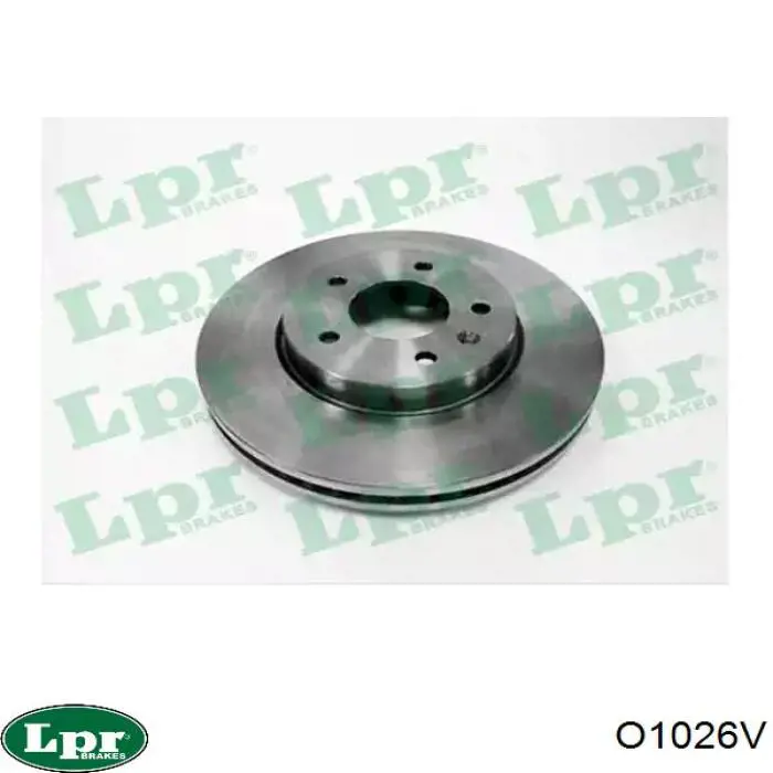 Передние тормозные диски O1026V LPR
