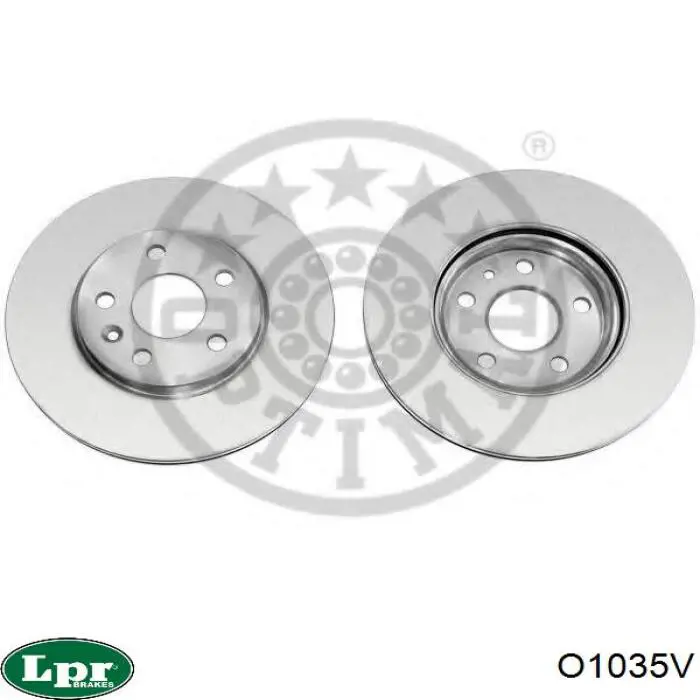 Купить O1035V LPR Ротор тормозной