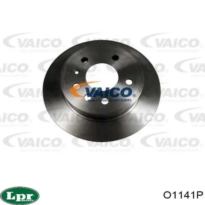 Купить O1141P LPR Диск тормозной задний