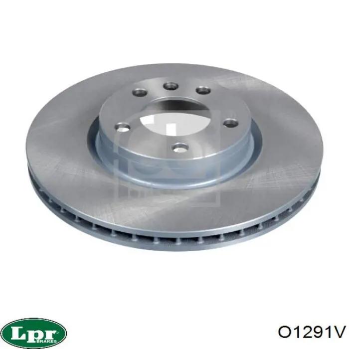 Тормоз дисковый передний LPR O1291V цена, от 47.49 USD